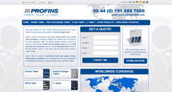 Desktop Screenshot of profins.com